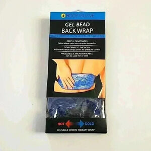 Body Glove Gel Bead Back Wrap Soothes Calms Reduce Swelling Hot & Cold
